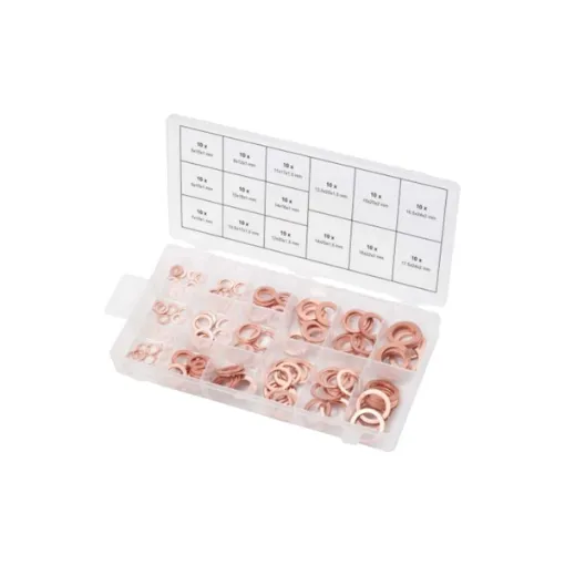 Picture of Copper seal set  - 150 pcs - Ks Tools