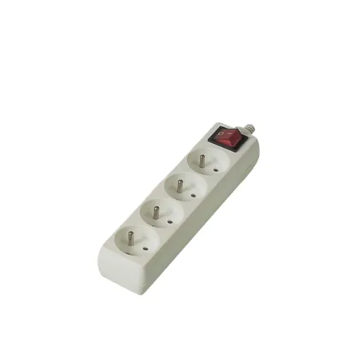 Picture of 4 socket extension cord with switch - 1m - Xxcell