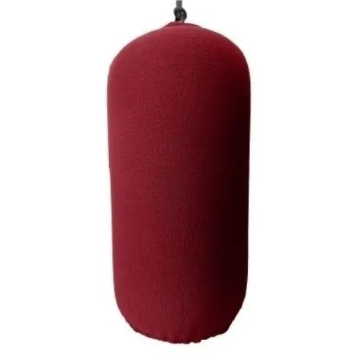 Picture of Acrylic  Fender Cover 30cm dia x 74cm long (12in x 29in) colour - Burgundy.