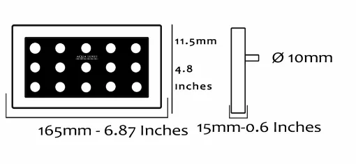 Picture of Aqua1545 underwater LED light - Aqualuxes