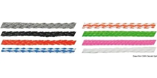 Picture of Floating 12mm x 200min white - levilene polyethylene braid