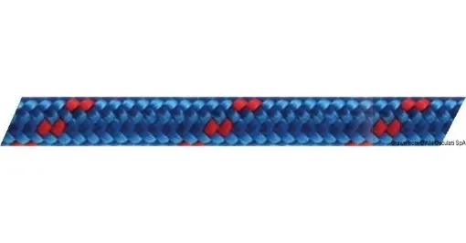 Picture of Sheet 6mm x 200m in blue - high - strength low - elongation polyester double braid