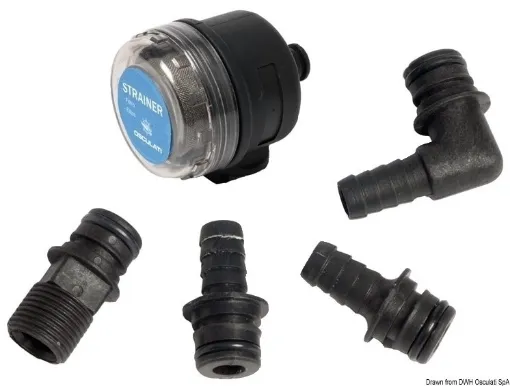 Picture of Fresh water pump 12V 3 - diaphragm self - priming - Europump