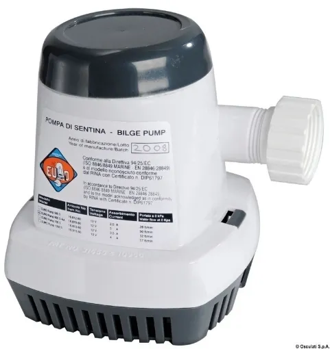 Picture of Bilge pump 600 S automatic 12V - Europump