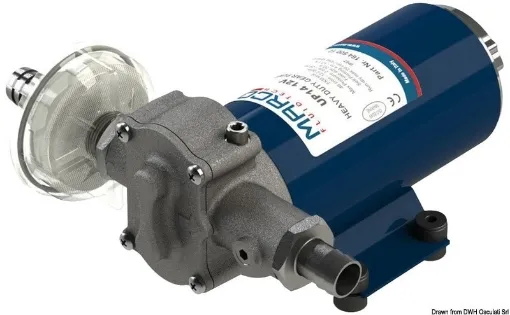 Picture of Oil transfer pump 12V Up14 with bronze gears - Marco