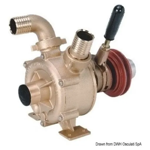 Picture of Bronze impeller pump 75L/m with mechanically - activated clutch - self - priming