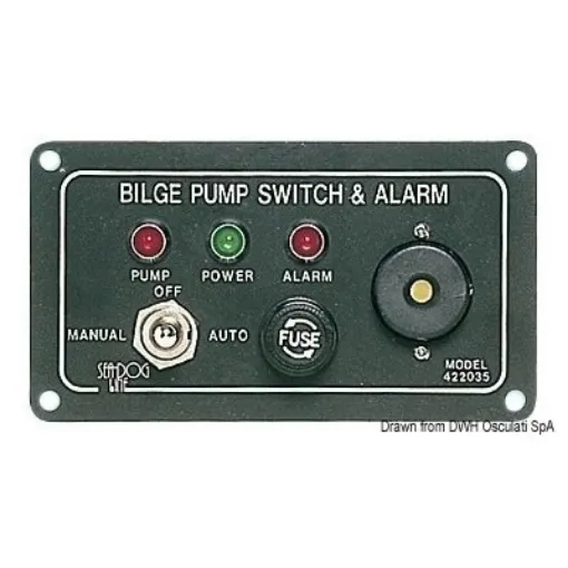 Picture of Panel switch for electric bilge pumps