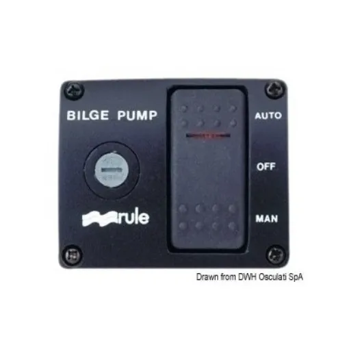 Picture of Panel switch for De Luxe bilge pumps - Rule