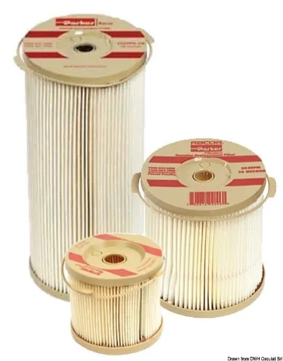 Picture of Fuel filter 30 micron genuine cartridges - Racor