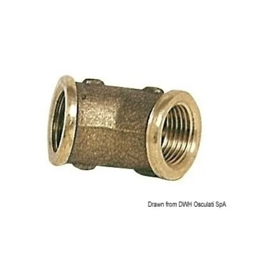 Picture of 1/2" 45° female/female brass elbow