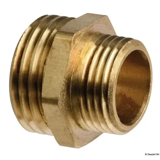 Picture of 1/4" x 3/8 Reducer male/male - brass