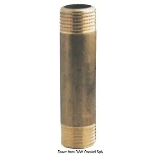 Picture of 3/8" Extension sleeve male/male - brass