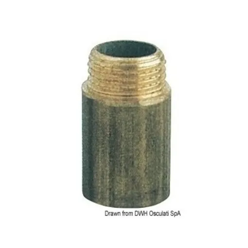 Picture of 3/8" Extension sleeve male/female - brass