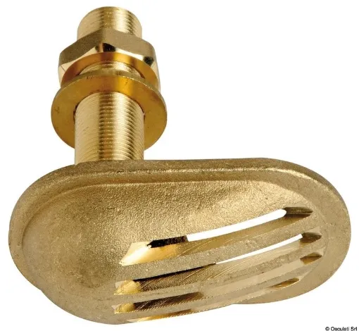 Picture of 1" Thru hull scoop strainer - brass