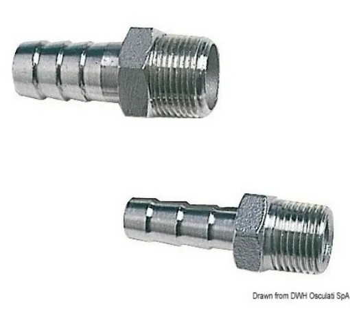 Picture of 1" x 25 Hose adaptor male - 316 Staniless steel