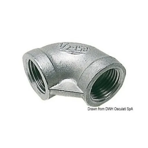 Picture of 3/8" Elbow 90° female/female - 316 Stainless steel