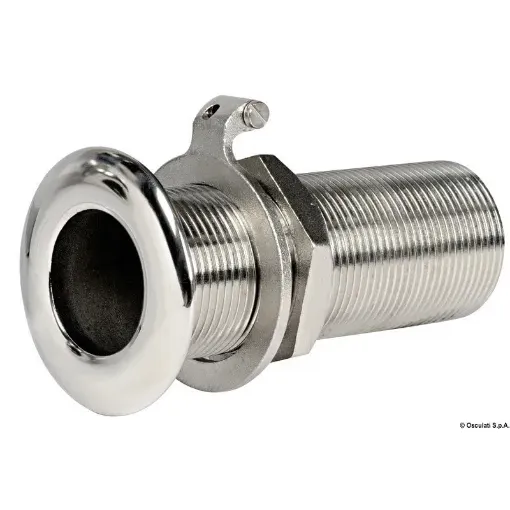 Picture of 25mm x 1” Stainless skin fitting - long thread