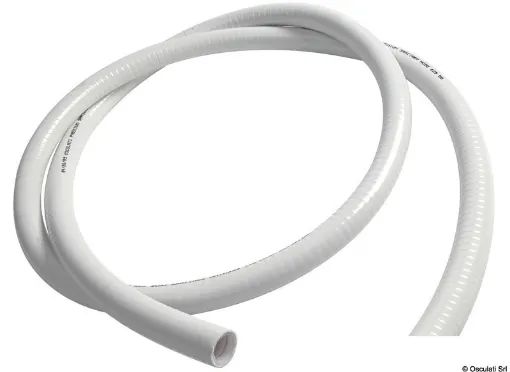 Picture of 20mm hose for sanitary fittings white - PVC