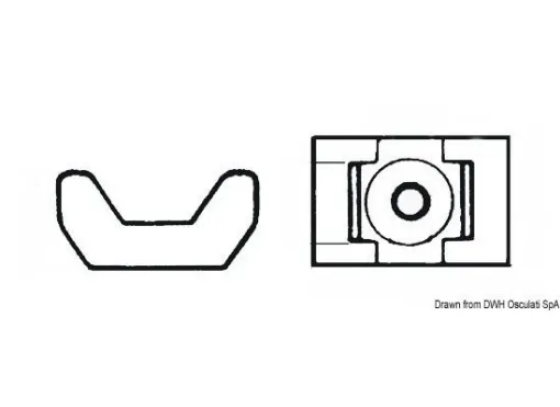 Picture of 5mm clamp support with screw X100