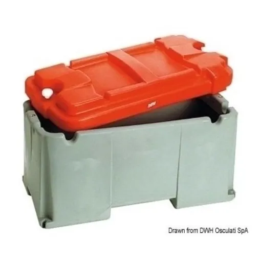 Picture of Battery box for 1 battery - 300 x 600 mm