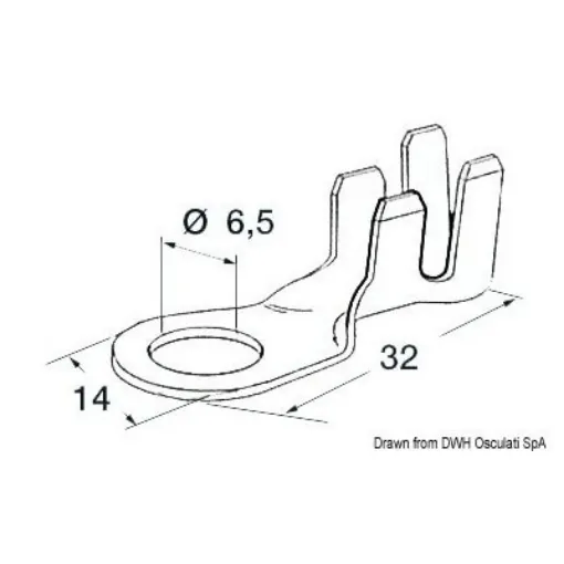 Picture of 6.5 mm Eye terminal