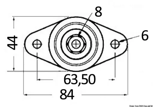 Picture of Power post junction maxi 83 x 44 mm