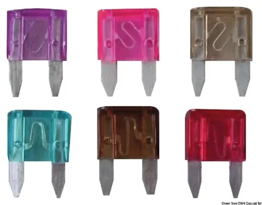 Picture of 10A Mini Blade fuse - 100 - 10