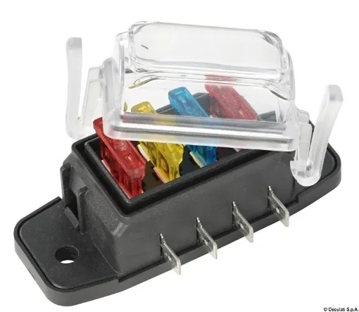 Picture of Watertight blade fuse holder box 4 housings