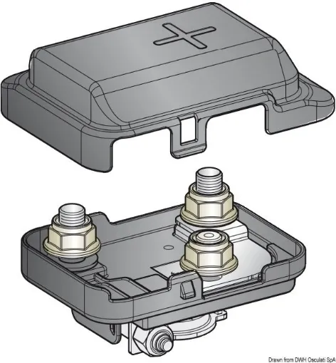 Picture of Power distribution fuse box for Mega fuse