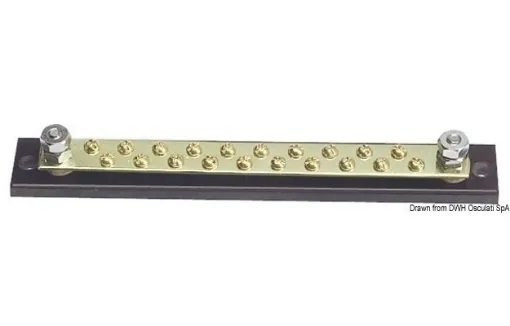 Picture of 20 x 4 mm Bus - bar electric terminal board