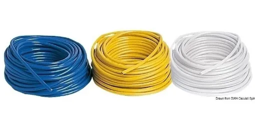 Picture of 63A Tripolar power cable - blue - 50m