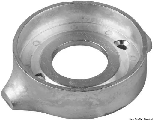 Picture of Aluminium collar anode for sail drive Ø 97mm - 876286 - Volvo