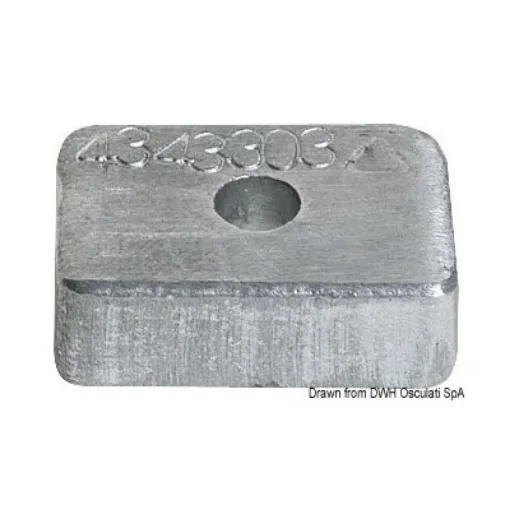 Picture of Aluminium anode for 4/5/6 HP - 875208 - Mercury