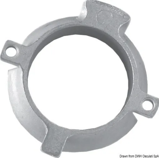 Picture of Zinc collar anode for alpha - 806105A - Mercruiser