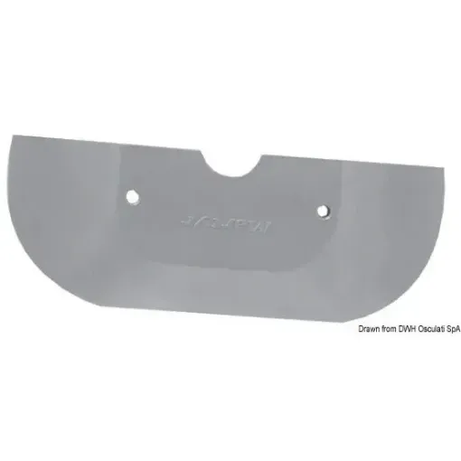 Picture of Plate aluminium anode for alpha one in and outboards - 815933A1/821629A1 - Mercruiser