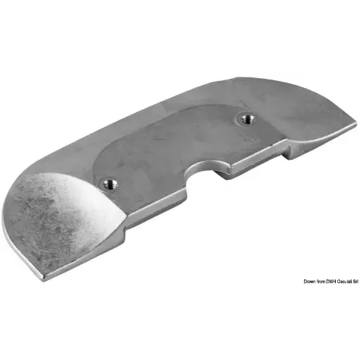 Picture of Plate magnesium anode for alpha one in and outboards - 815933A1/821629A1 - Mercruiser