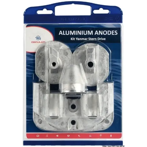 Picture of Kit aluminium anodes sterndrive units - Yanmar