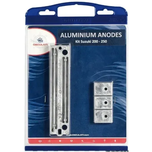 Picture of Anode kit 200/250 HP - zinc - 55320 - 94900 / 55320 - 95311 - Suzuki