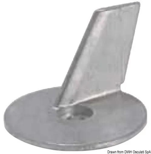 Picture of 20/35 HP 2/3 cylinder 2/4 stroke anode fin - 55125 - 96310 - Suzuki