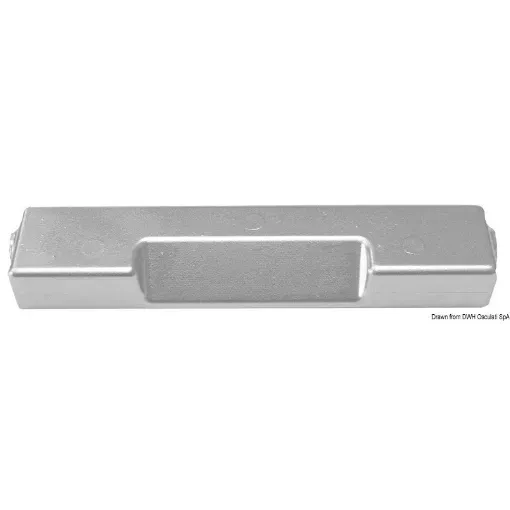 Picture of U - shaped zinc anode for outboards 60/300 HP - 500789/433580 - OMC / Johnson / Evinrude