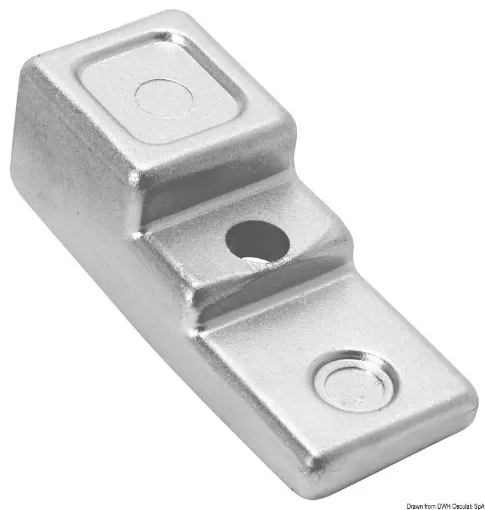 Picture of Zinc plate anode for 60/140 HP 4 - stroke - 9/9 - Suzuki