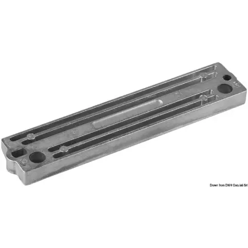 Picture of Magnesium rod anode 40/70 HP 4 - stroke - 5034616/5030907 - OMC / Johnson / Evinrude - Magnesium