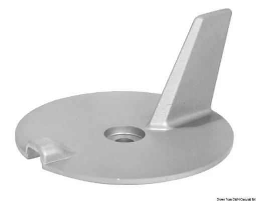 Picture of Zinc fin anode for Yamaha 25/60 HP