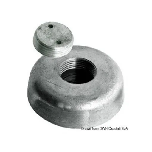 Picture of Hidden mounting aluminium anode Ø 135mm - 47 - aluminium - 135