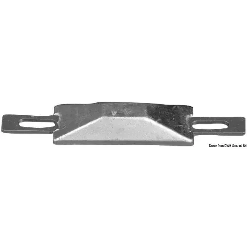 Picture of Rectangular anode with insert 95 x 34 x 17mm