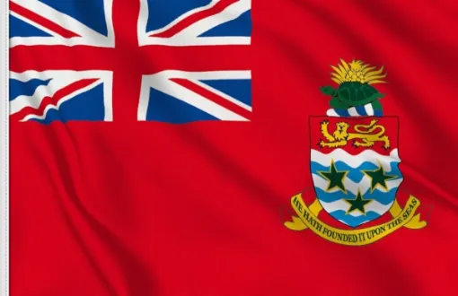 Picture of Flag cayman Island premium stitched (366 x 184cm) 4 yard 12' x 6'