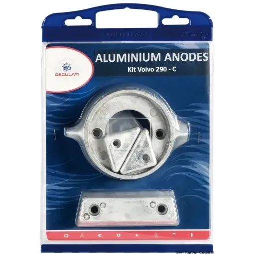 Picture of Anode kit for Volvo engines 290 - magnesium - 875815 / 852835 / 872793x2 - Volvo