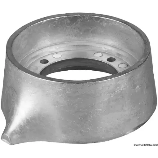 Picture of Magnesium collar anode for sail drive Ø 105 mm - 875812 - Volvo