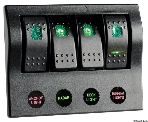 Picture of PCP Compact electric panel - 4 switches