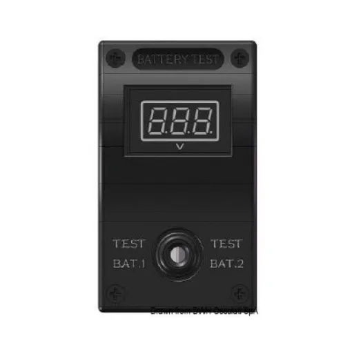 Picture of Double digital voltmeter batt1/batt2